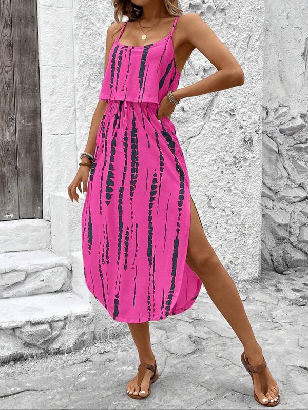 💃2026 Summer Hot Sale 70% OFF✨Women's Summer Tie-Dye Sleeveless Dress👍
