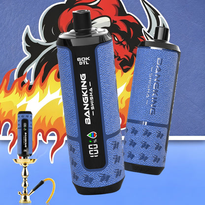 Bang King Shisha 60000 60K Puffs LED Display Disposable DTL Vape Pen