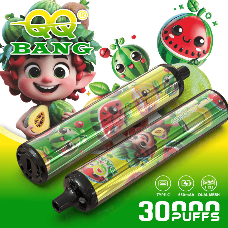 QQ Bang 30000 30K Puffs Original Disposable Vape Pen Type-C Rechargeable E-Cigarette