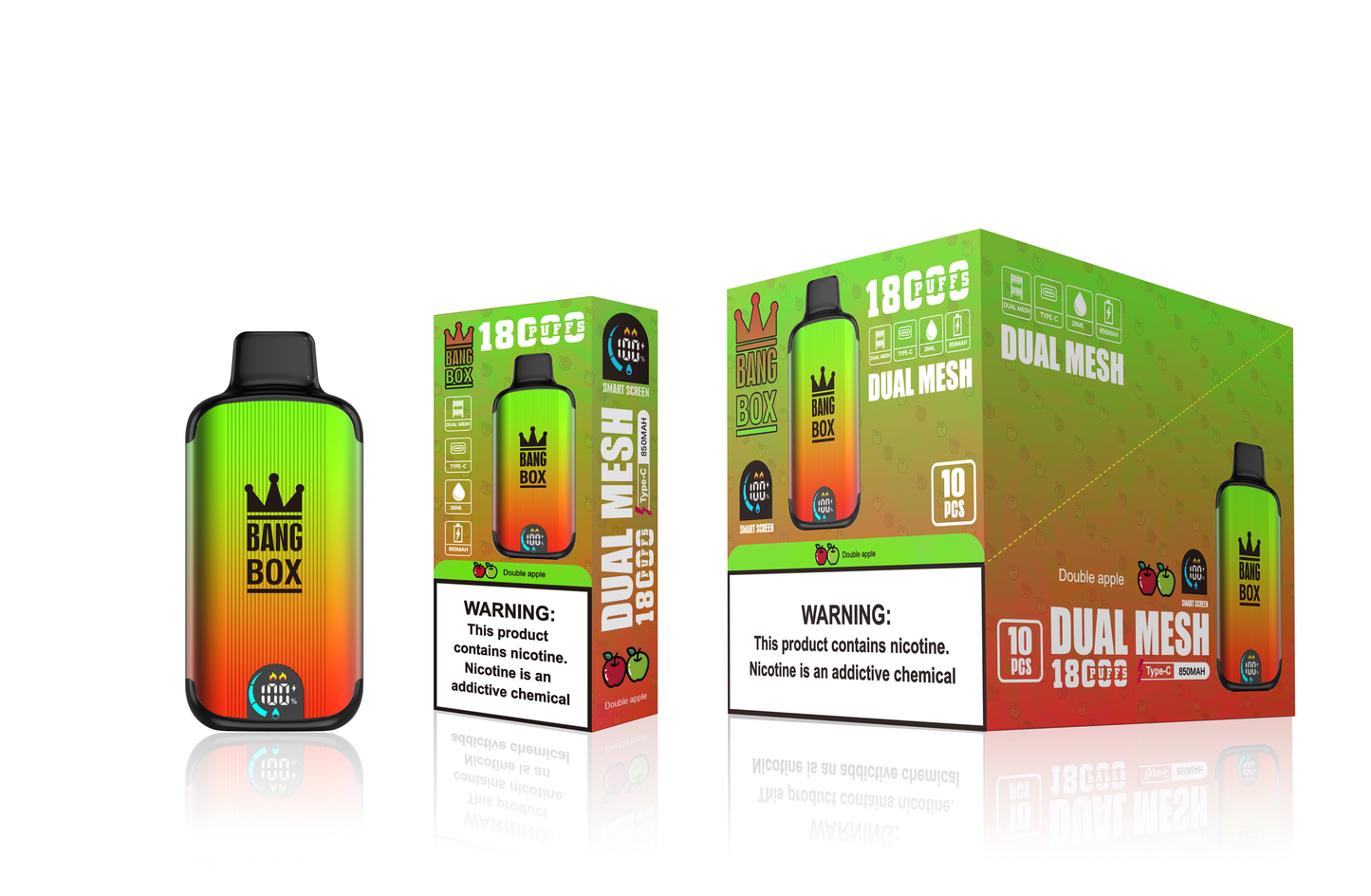 Bang Box 18000 Puffs New Product LED Display Disposable Vape