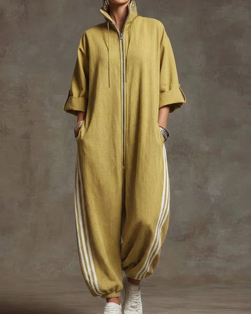 Lurelle - Zip Front Jumpsuit