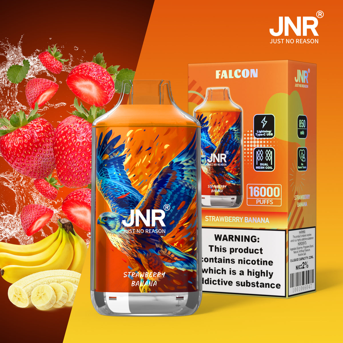 JNR FALON 16000 16K Puffs Original Edition Disposable Vape