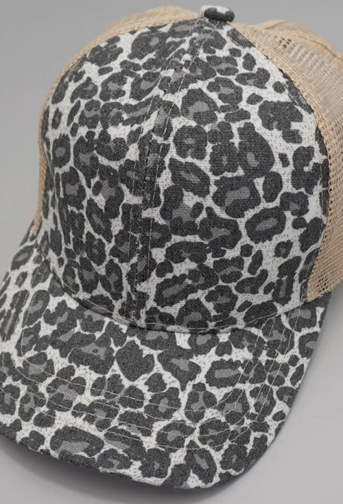 Leopard Print Hat