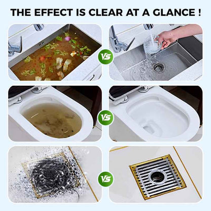 🏖️Summer Cool Deal: 40% OFF!!👍🎉Pipe-Clearing Foaming Powder – Fast-Acting Drain Unclogger & Deodorizer