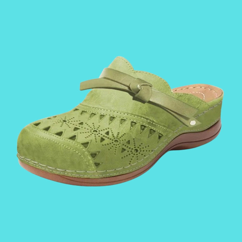 Aerina - Cushioned Flat Mules