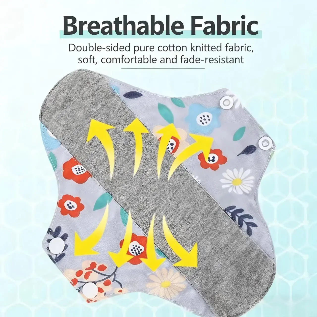 🔥 BUY 1 GET 1 FREE! 💧 Reusable Graphene Incontinence Pad ✨ Leak Protection, Comfortable Fit & Washable Everyday Care