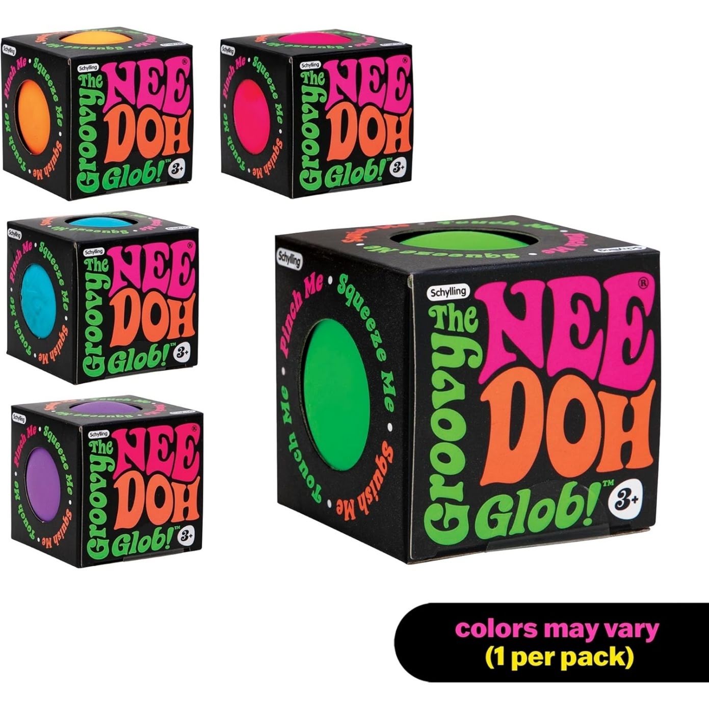 NeeDoh Original Sensory Ball – Orange