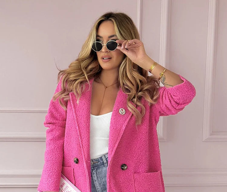 Olysera - Textured Long Coat