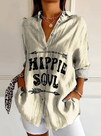 Letter Short Sleeve Crew Neck Boho Dress
