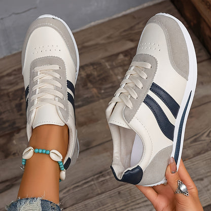 Eirene - Lace-Up Casual Sneakers