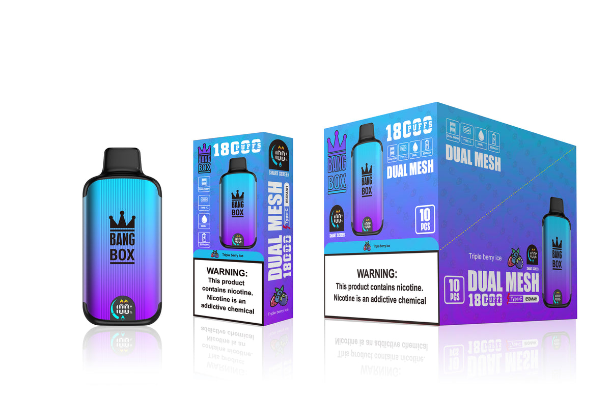 Bang Box 18000 Puffs New Product LED Display Disposable Vape