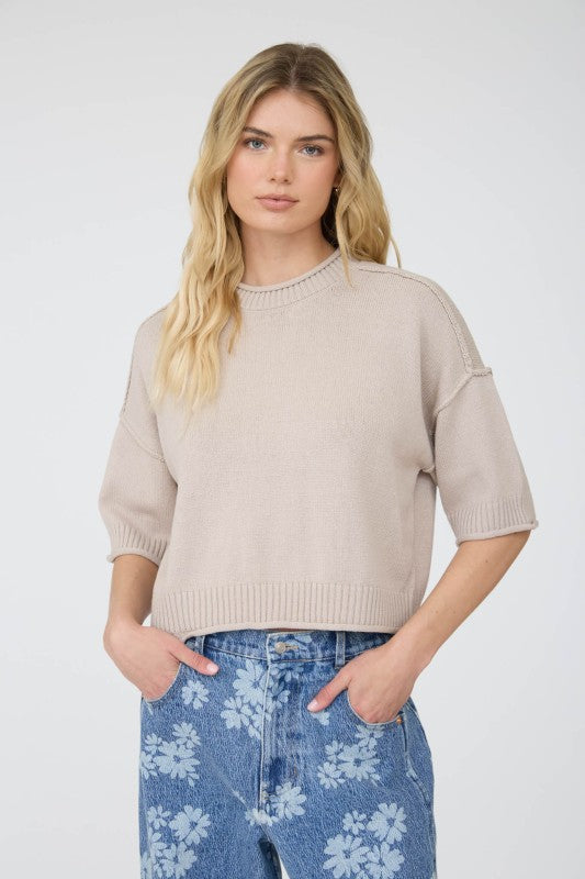 Cameron Knit Pullover Steele