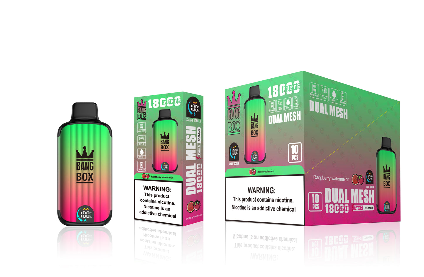 Bang Box 18000 Puffs New Product LED Display Disposable Vape