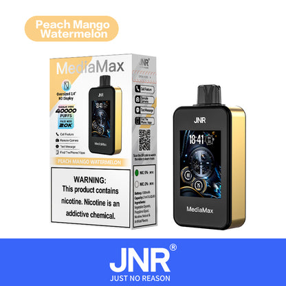 JNR Media Max 40000 40K Puffs Original Intelligent Disposable Vape