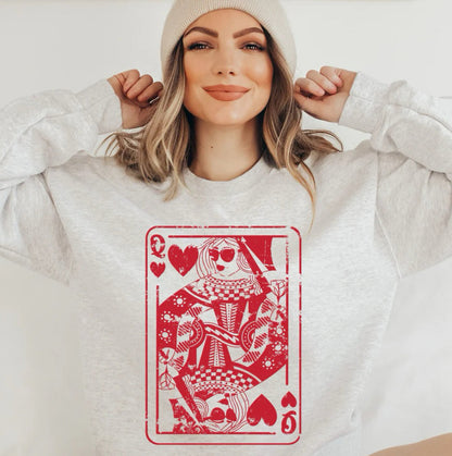 Queen of Hearts Sweatshirt