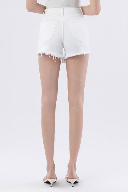 Lovervet Tummy Control White Shorts