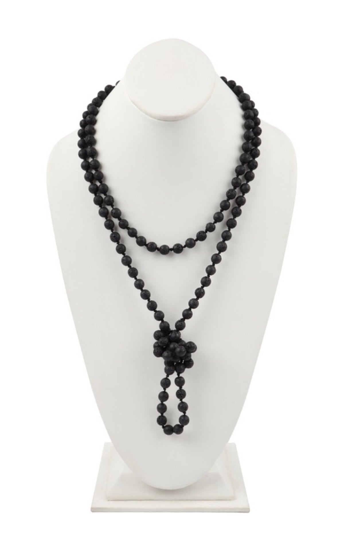 Natural Stone Bead Necklace