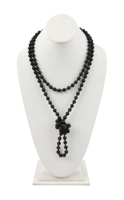 Natural Stone Bead Necklace