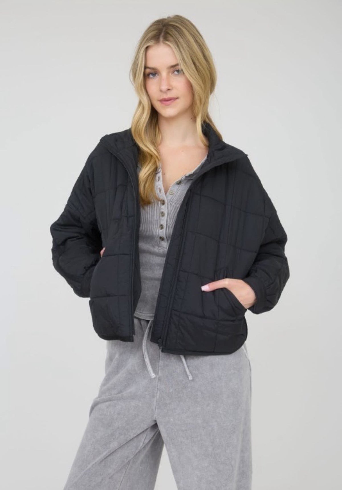Black Puffer Jacket