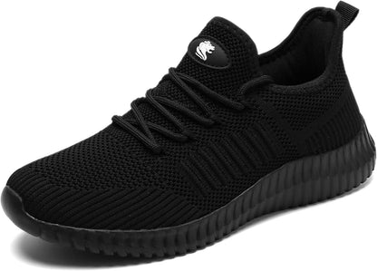 Women's Walking Shoes Lightweight Breathable Flying Woven Mesh Upper Casual Jogging Shoes Ladies Tennis Shoes Workout Footwear Non-Slip Gym Sneakers for Women