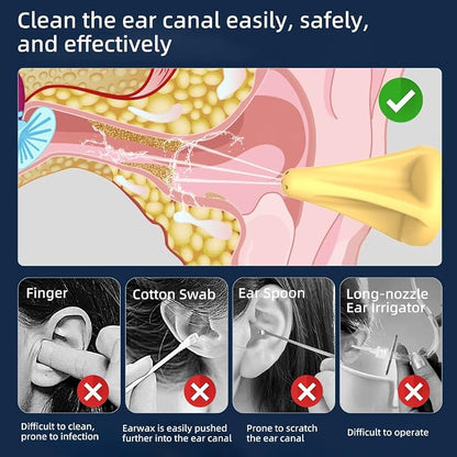 🔥 50% OFF TODAY! 👂✨ Smart Electric Ear Cleaner Kit 💎 Safe, Gentle & Effective Earwax Removal with Waterproof Design