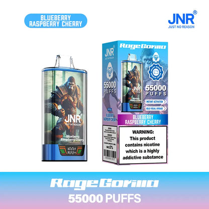 JNR Rage Gorilla 55K 55000 Puffs Smart Display Original Disposable Vape