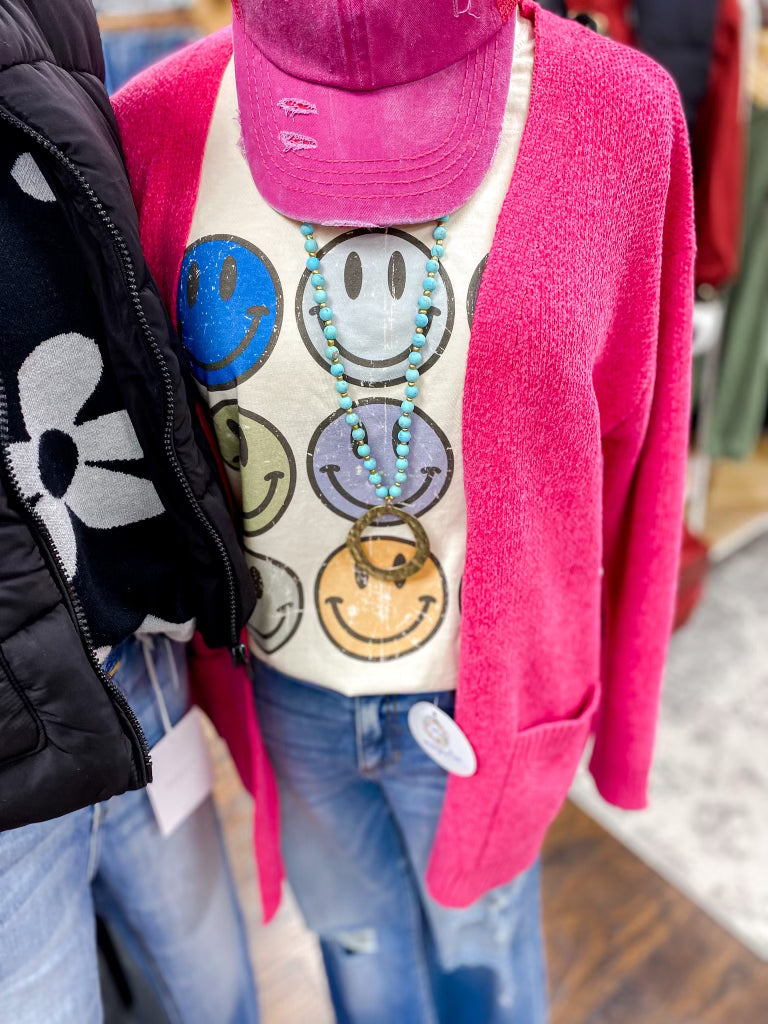 Comfort Colors Short Sleeve Bright Smiley Tee