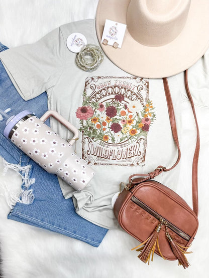 Wildflower Retro Graphic Tee