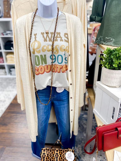 Raised On 90’s Country Tee