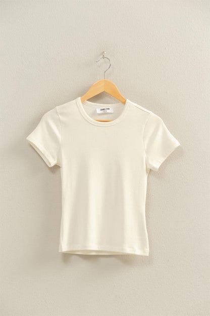 Mineral Wash Classic Tee Off White