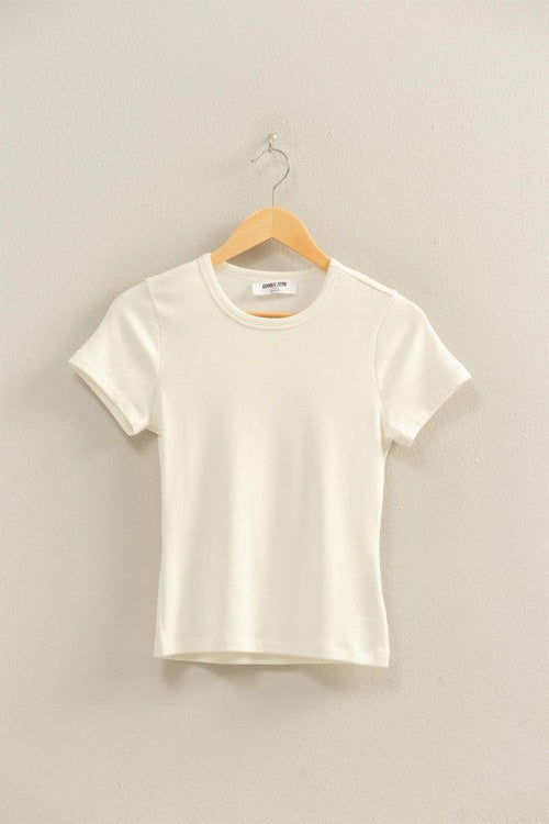 Mineral Wash Classic Tee Off White