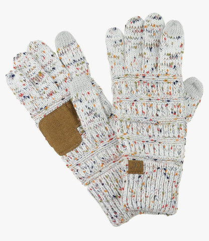 CC Confetti Touchscreen Gloves
