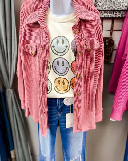 Comfort Colors Short Sleeve Bright Smiley Tee