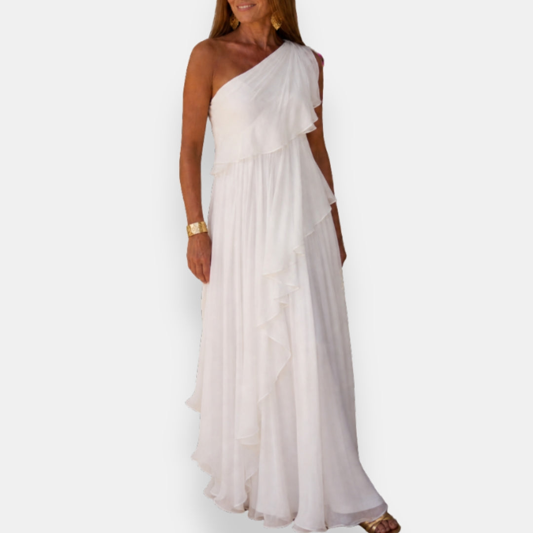 Heloisia - Luxe One-Shoulder Evening Gown