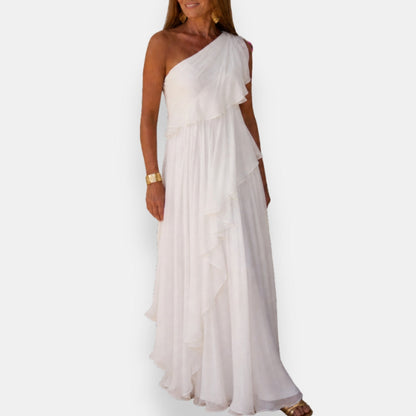 Heloisia - Luxe One-Shoulder Evening Gown