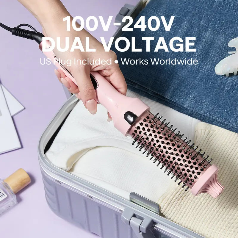 Protective Heated Comb – Gentle Curls Without Damage