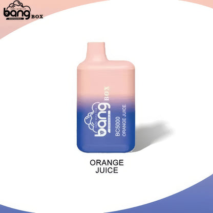 Bang Box BC5000 Puffs Retail Disposable Vape