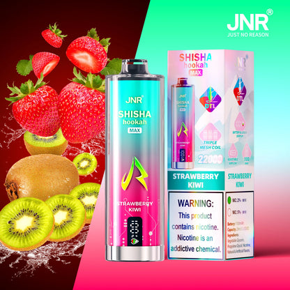 JNR Shisha Max 22000 22K Puffs Original Hookah Edition Disposable Vape Pen