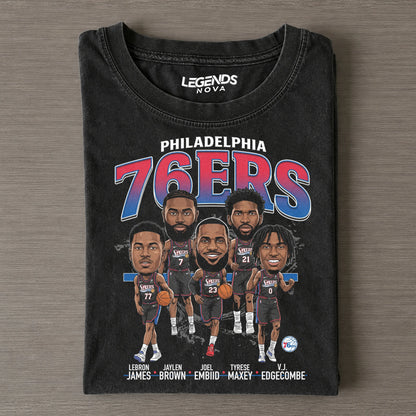 76ers Big Five Tee