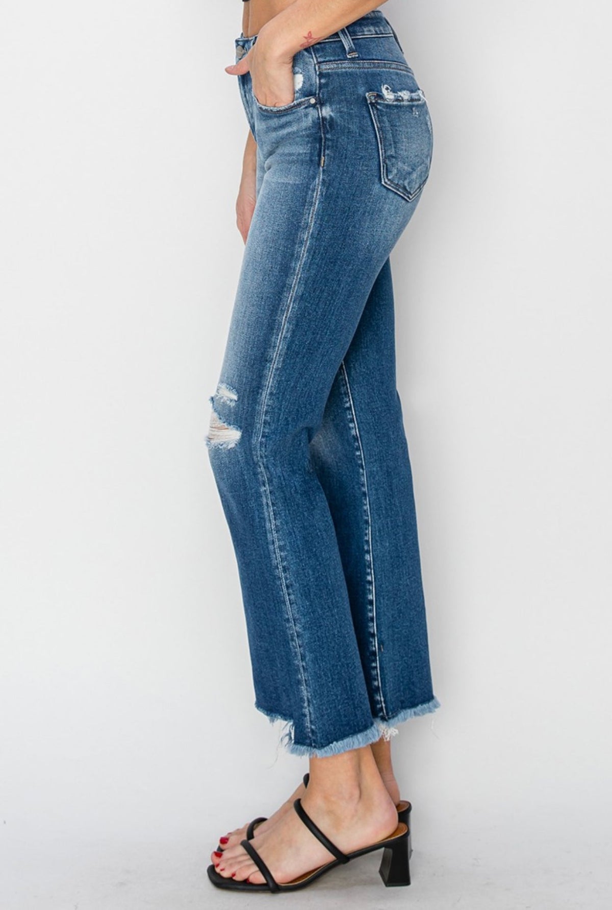 RISEN Emerie Straight Leg Jean