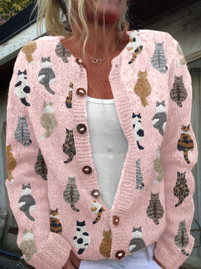 Ellavine - Soft-Touch Knit Cardigan