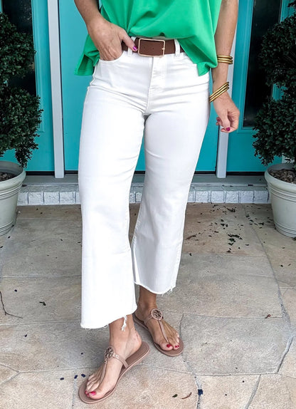 Zenana Perfect Fit White Jean