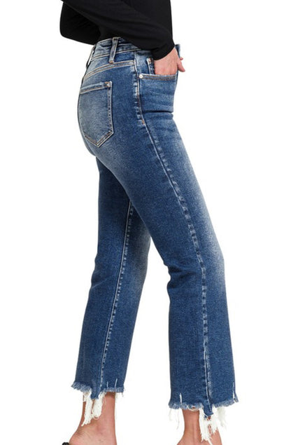 Zenana Denim Lindsey Kick Flare Jean
