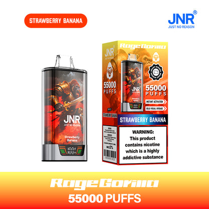 JNR Rage Gorilla 55K 55000 Puffs Smart Display Original Disposable Vape