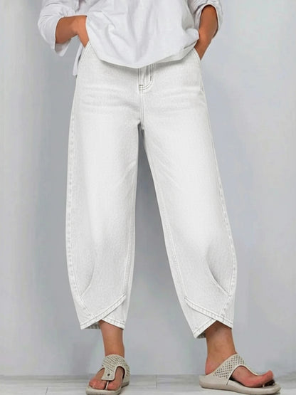 🔥 Women's Casual Simple Denim Cotton Pants