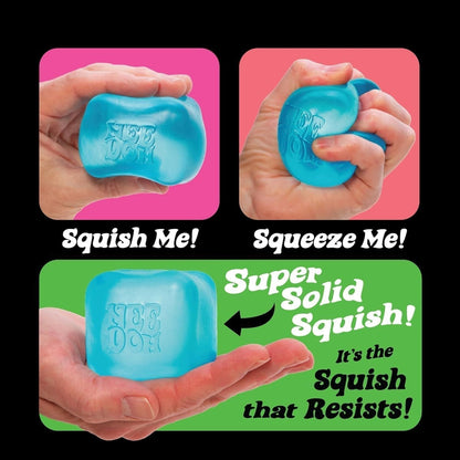 NeeDoh Nice Cube – Solid Squish – Pink