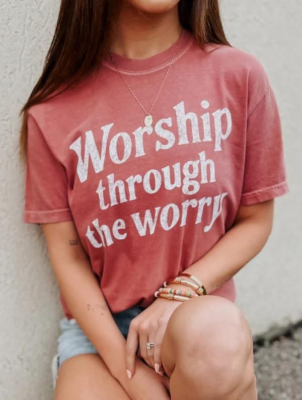 Comfort Colors Worship Through The Worry