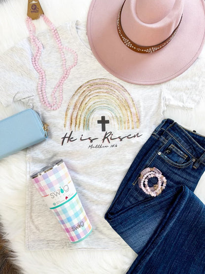 He Is Risen Graphic Tee