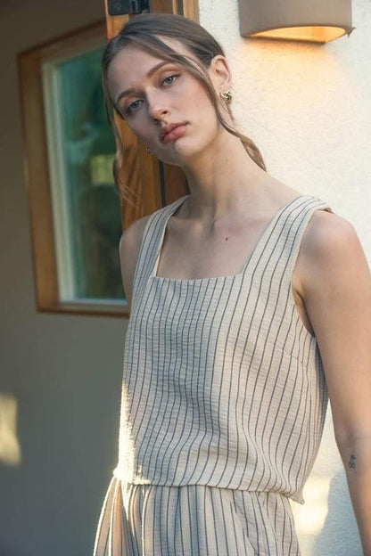 Shoreline Neutral 2PC Stripe Set