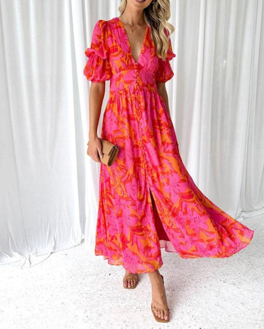 Faye - Flowing Maxi Dress